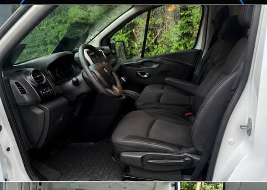 Cabine de fourgon Renault Trafic impeccable après nettoyage CleanMyCar